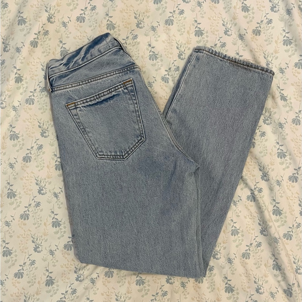 Abercrombie & Fitch Light Blue Straight Leg Jeans